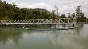 Clariflocculator Bridge