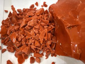 Orange Decorative Glass Rocks