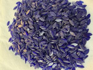 Purple Glass Mosaic Beads