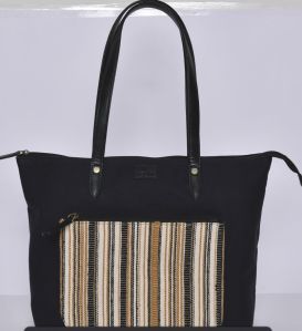 Recycled Canvas Textured Bag