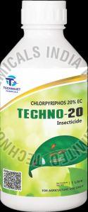 Techno 20 Chlorpyriphos 20% EC Insecticide