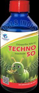 Techo 50 Chlorpyrifos 50% EC Agricultural Insecticide