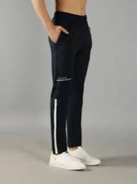 Mens Spandex Polyester Track Pant