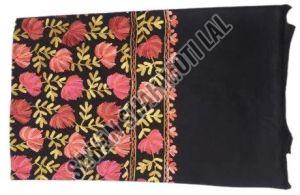 Ladies Embroidered Woolen Jaal Shawl