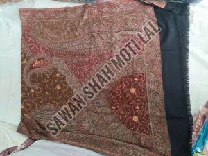 Ladies Kani Jamawar Hand Embroidered Shawl