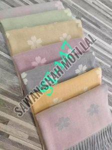 Chinese Woolen Printed Stole