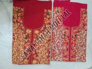 Ladies Embroidered Kashmiri Jaal Suit