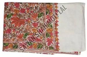 Ladies Embroidered Woolen Jaal Shawl