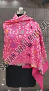 Multicolor Kani Weaves Printed Stoles