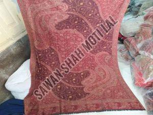 Ladies Kani Jamawar Hand Embroidered Shawl