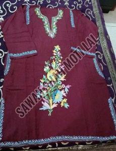 Ladies Embroidered Kashmiri Phiran