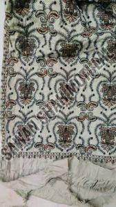 Multi Head Embroidery Jaal Shawl