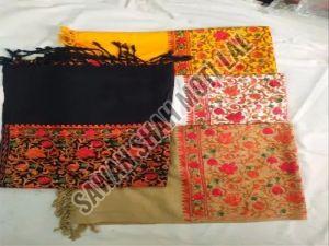 Ladies Fancy Acro Wool Embroidered Stole