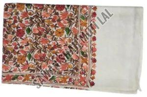 Ladies Embroidered Woolen Jaal Shawl