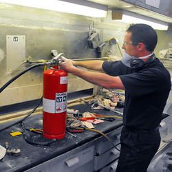 Fire Extinguisher Cylinder Gas Refilling Service