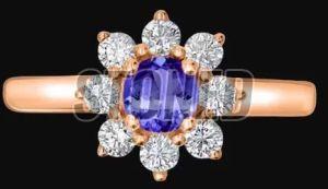 925 Sterling Silver Tanzanite Ring