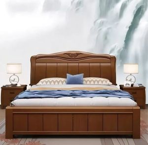 180X21X111 Inch Wooden Home Bed