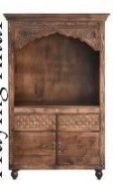11X5X165 Inch Designer Wooden Temple