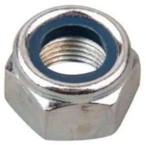 6 mm Mild Steel Hex Nylock Nut