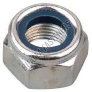 6 Mm Mild Steel Hex Nylock Nut