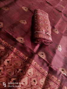 Traditional Mekhla Chador (Assam) Mulberry Silk