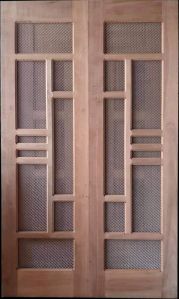 Wood Jali Door