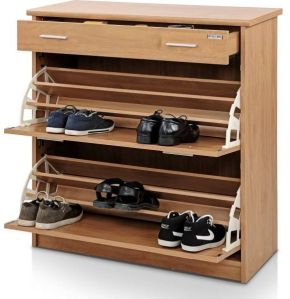 Wooden Shoe Rack