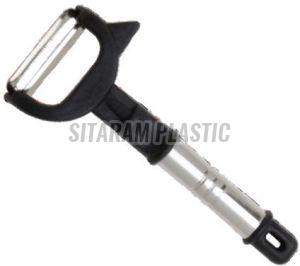 Micro Plus Stainless Steel Black Y Peeler