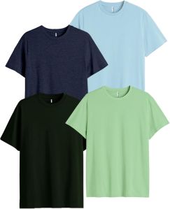 Mens Round Neck T-shirts