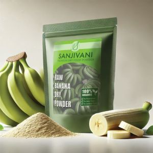 Organic Raw Banana Powder