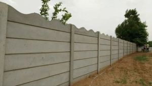 40 mm Cement Industrial Boundary Wall