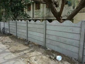 50 mm Concrete Precast Boundary Wall