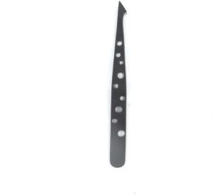 GB-3021 Curved Tip Tweezer Plucker for Eyebrows