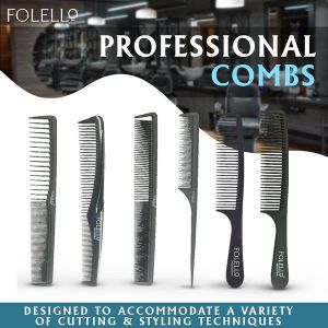 Barbers Carbon Fiber Hair Combo Set