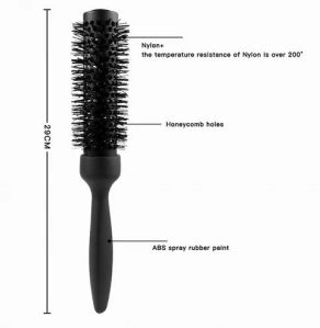 Ceramic Hair Brushes Combo Set