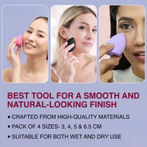 Microfiber Makeup Sponge Blender Combo Set