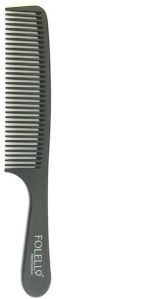 FX-06931 Professional Carbon Fiber Comb with Handle