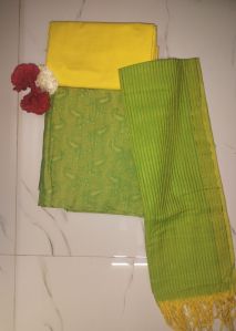 Handloom Cotton Unstitched Suit