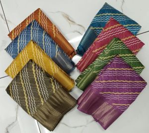 Printed Dola Silk Saree