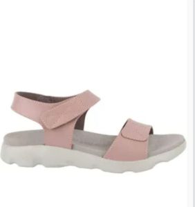 Ladies Peach Casual Sandal