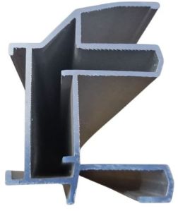 20mm Aluminium Sliding Door Track Section