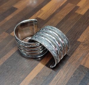 Artificial German Silver Cuff Kada