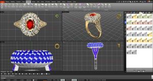 Jewelry 360° Turntable Animation Services