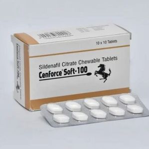 Cenforce Soft 100 mg Chewable Tablet