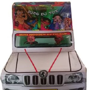 MINI DJ CAR TOY ( KIDS DJ TOYS ) WOODEN