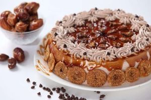 Caramel Dry Fruit Cake