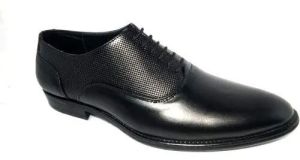 Mens Black Lace Up Pure Leather Shoes