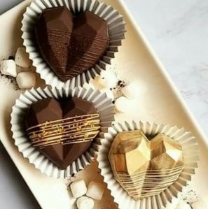 Belgian Heart Shape Chocolate