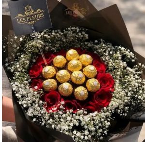 Black Bomb Chocolate Bouquet