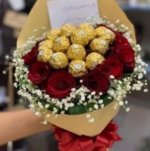 Rose Punch Chocolate Bouquet